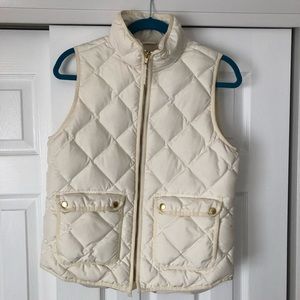 J Crew Quilted Puffer Vest